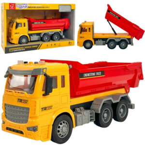 WOOPIE Wywrotka Budowlana w Skali 1:12 Efekty Świetlne Dźwiękowe