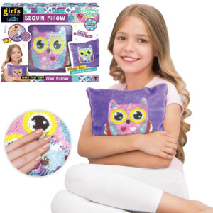 WOOPIE ART&FUN Zestaw Kreatywny Poduszka do Ozdobienia Sówka