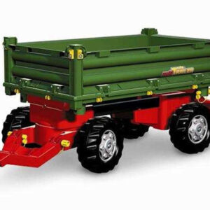 Rolly Toys rollyTrailer Przyczepa Rolly Multi dwuosiowa zielona