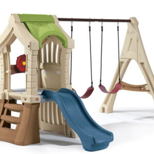 STEP2 Wieża z Huśtawkami Plac Zabaw zjeżdżalnia