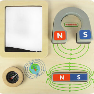 MASTERKIDZ Zabawa Magnetyczna Tablica Edukacyjna Kompas Montessori