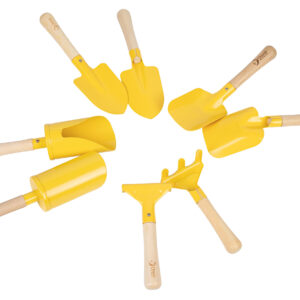 CLASSIC WORLD EDU Zestaw Metalowych Narzędzi do Piasku i Ogrodu 8 szt.