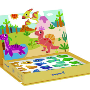 TOOKY TOY Układanka Magnetyczna Dinozaury Puzzle