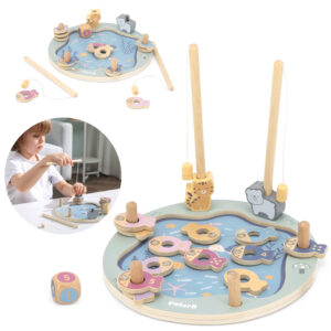 VIGA PolarB Drewniana Gra Łowienie Rybek