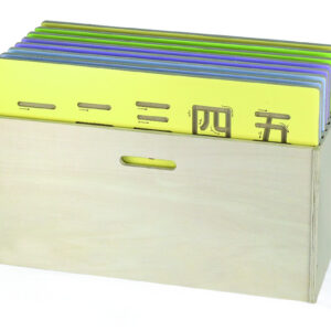 VIGA Drewniane Pudełko Na Tablice Organizer Certyfikat FSC