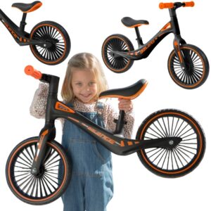 FEBER Rowerek Biegowy dla Dzieci Lekki Regulowne Siodełko