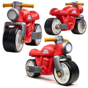 FALK Jeździk Motocykl Biegowy Vintage Czerwony 1-3 lat