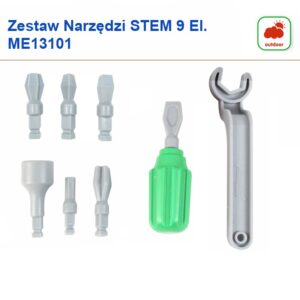 MASTERKIDZ Ręczne Narzędzia 6 Elementów Śrubokręt Klucz - Tablica Naukowo-Edukacyjna STEM