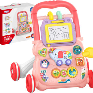 WOOPIE BABY Interaktywny Chodzik Pchacz Muzyczny + Znikopis