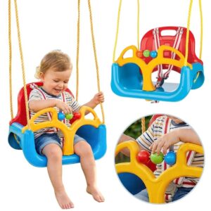 WOOPIE Huśtawka Swing 3w1 Niebieska