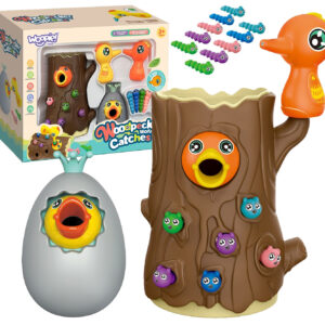 WOOPIE Gra Zręcznościowa Złap Robaczka + Skarbonka Wańka Wstańka Jajko