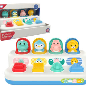 WOOPIE BABY Zabawka Edukacyjna Wyskakujące Zwierzątka POP-UP