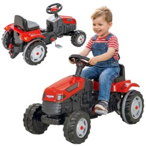 WOOPIE Traktor na Pedały Farmer GoTrac Ciągnik Ciche Koła