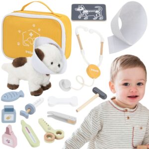 VIGA PolarB Zestaw do pielęgnacji zwierząt – Mały Weterynarz