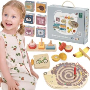 VIGA Zestaw Zabawek Edukacyjnych Pudełko Box od 24 miesiąca do 36 miesiąca