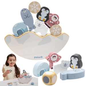 VIGA PolarB Gra Balansujące Zwierzęta Arktyczne Układanka