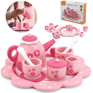 VIGA Zestaw Serwis do Herbaty i Kawy na Tacy 12 el.