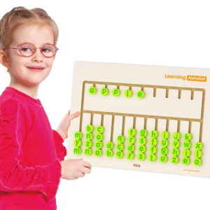 Viga Toys Tablica Sensoryczna Nauka Alfabetu